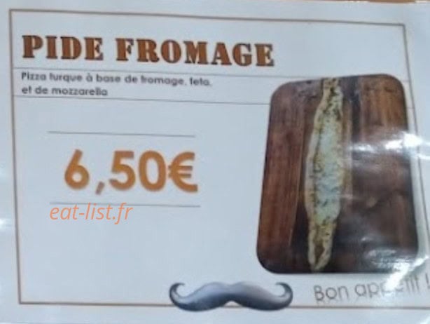 Chez Moustache — carte page 7