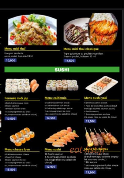 le chili thai — carte page 5