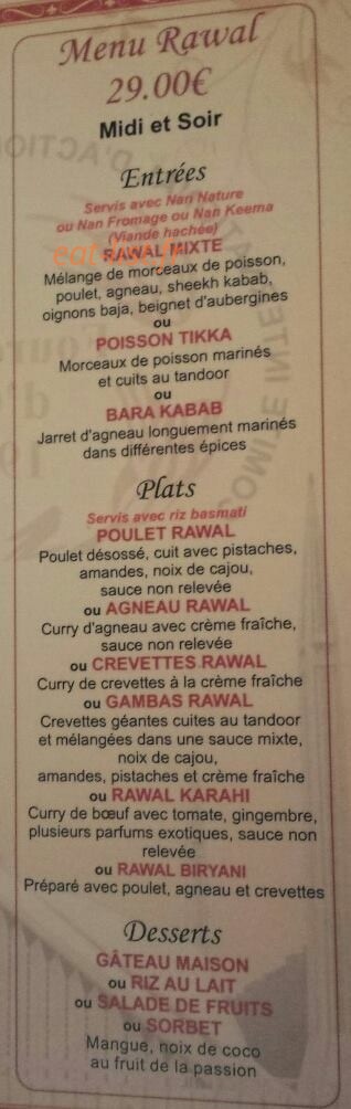 Le Rawal — carte page 1