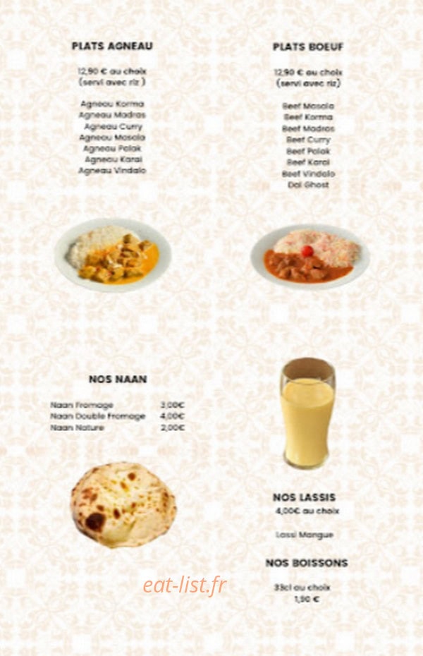 Zam Zam — carte page 4