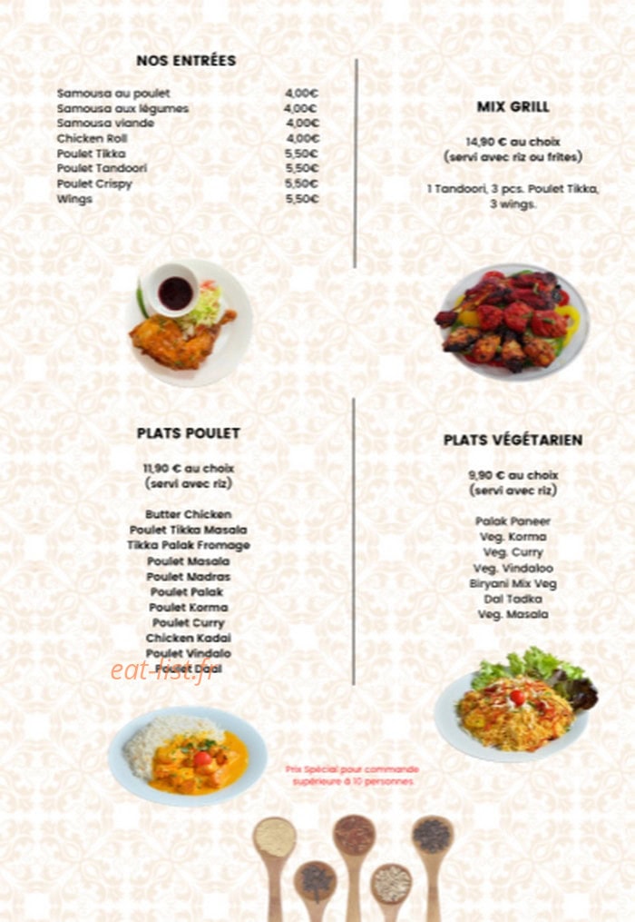 Zam Zam — carte page 2