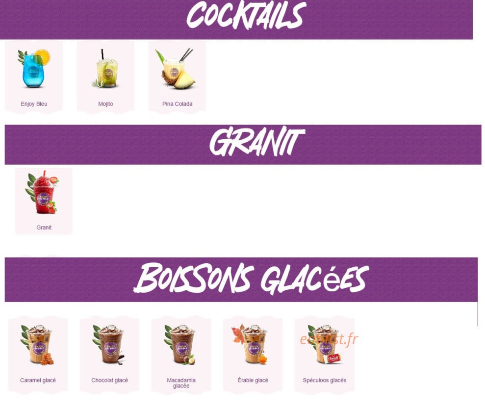 Enjoy Bubble — carte page 2