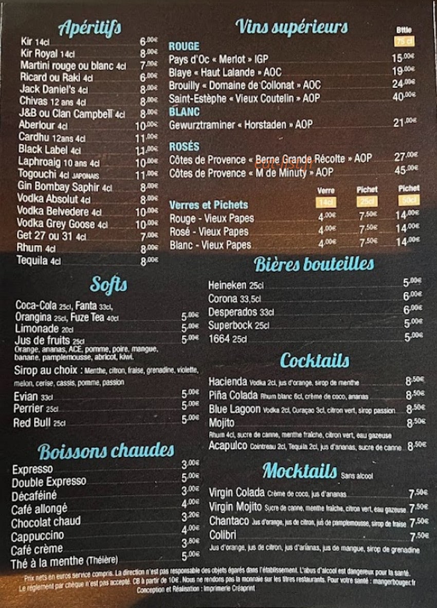 hacienda — carte page 2