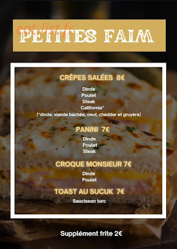 Le california — carte page 2