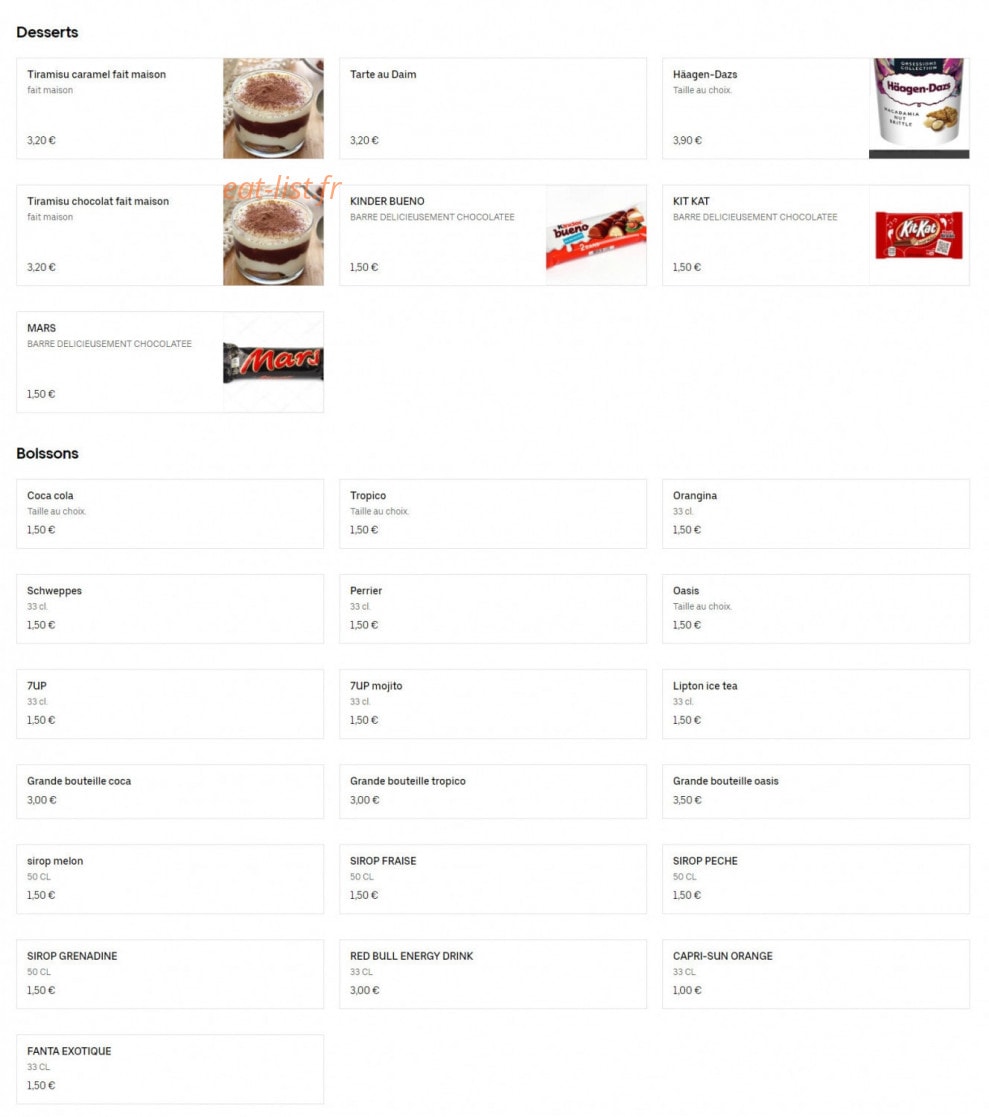Le Must — carte page 4