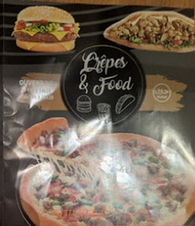 Crêpes & food — carte page 1