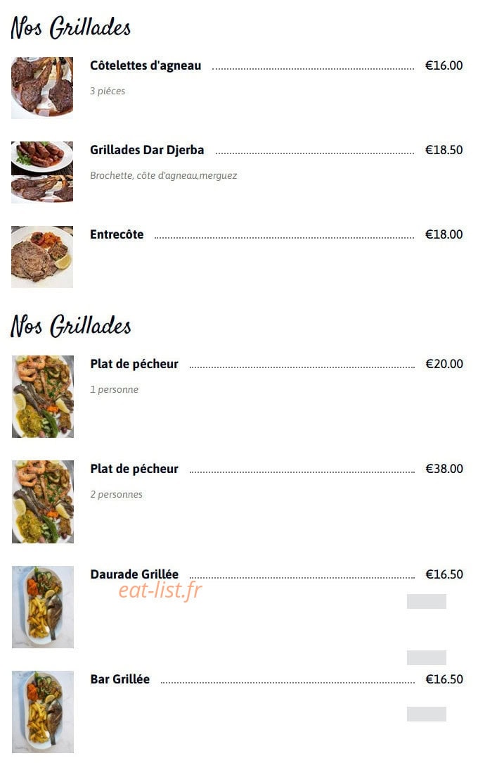 Dar Djerba — carte page 5