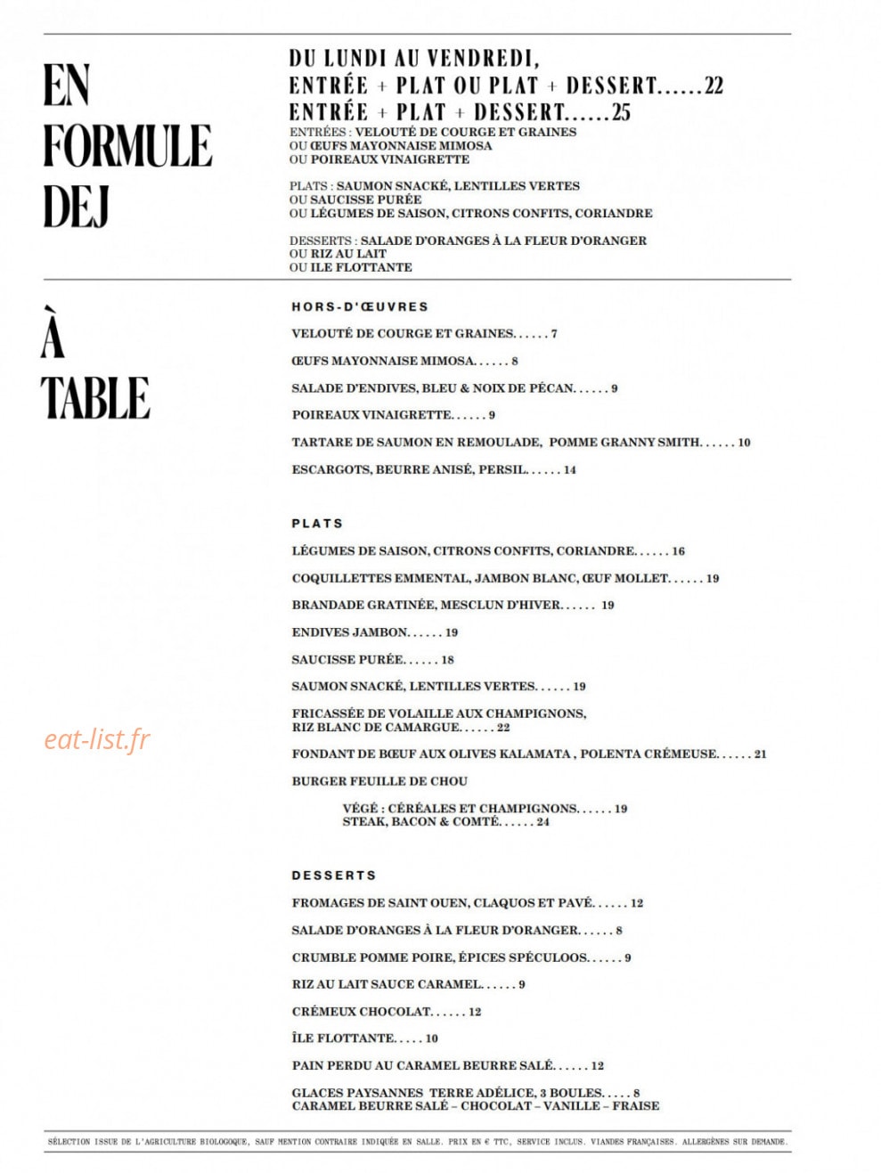Feuille de Chou — carte page 1