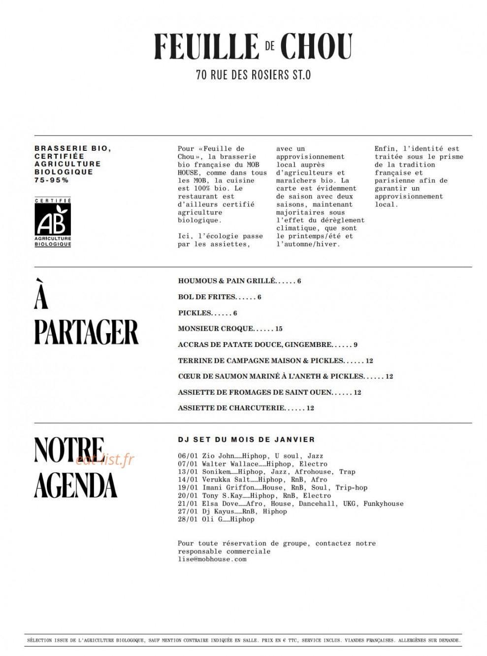 Feuille de Chou — carte page 2