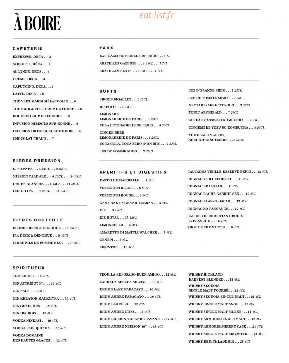 Feuille de Chou — carte page 4