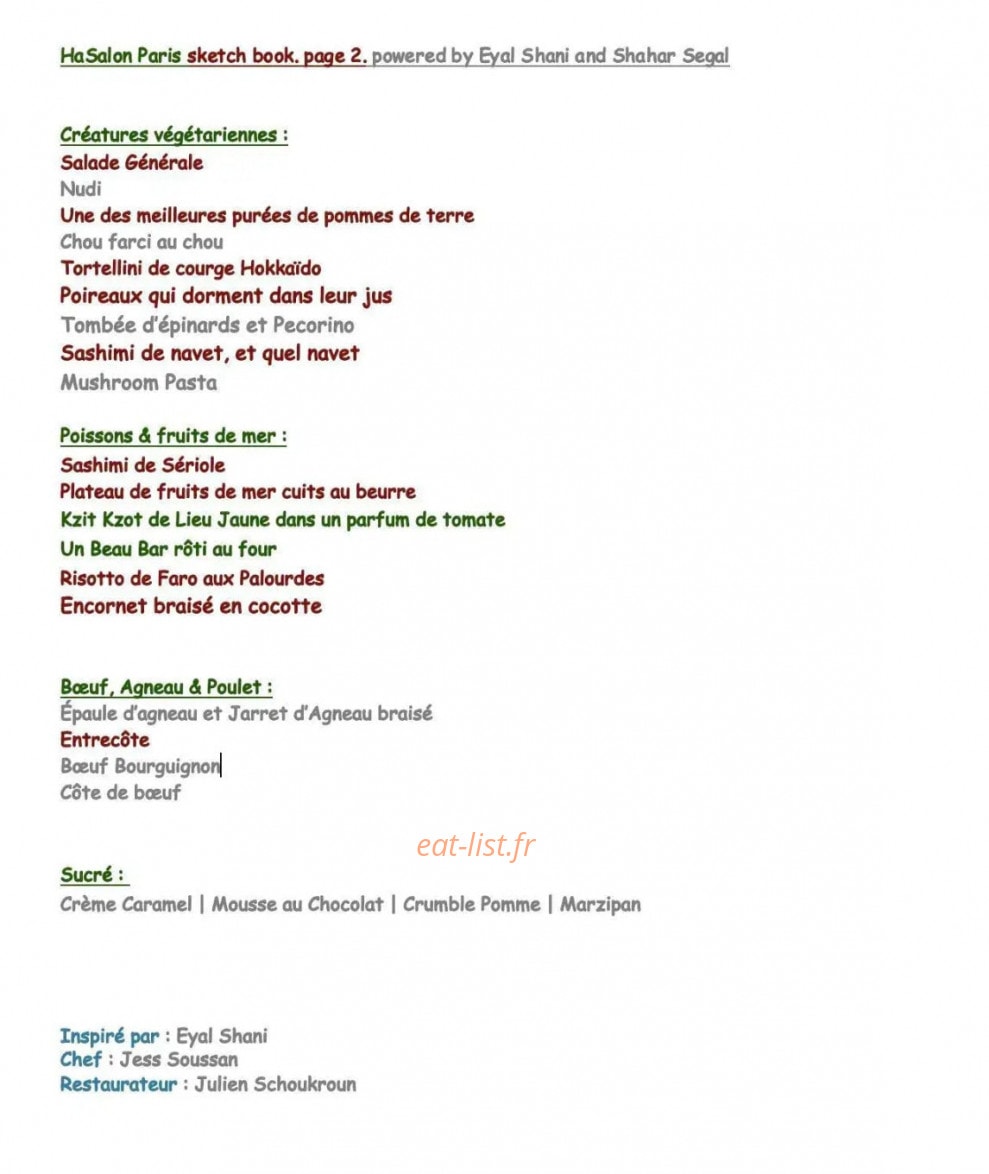 Hasalon — carte page 1
