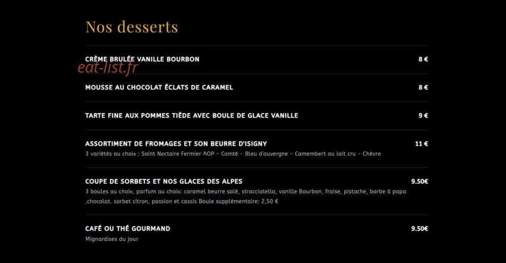 L’avenue — carte page 6