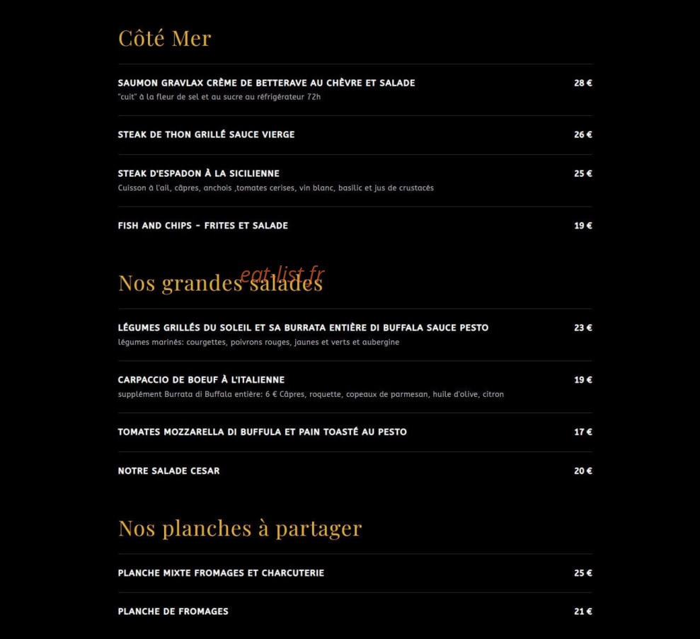 L’avenue — carte page 5