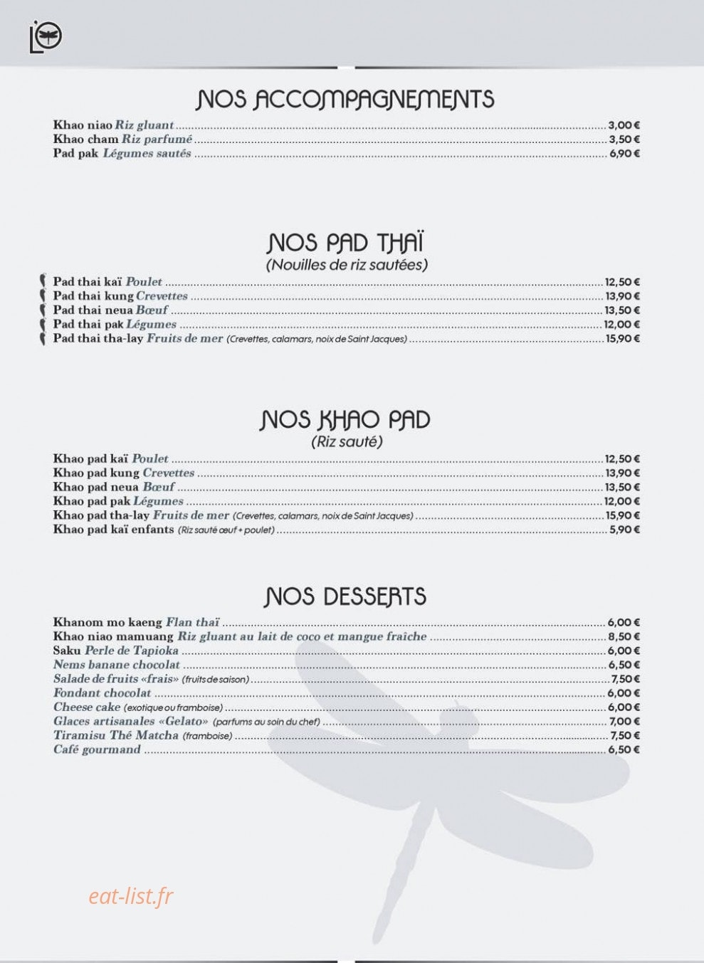 L'osmoze — carte page 3