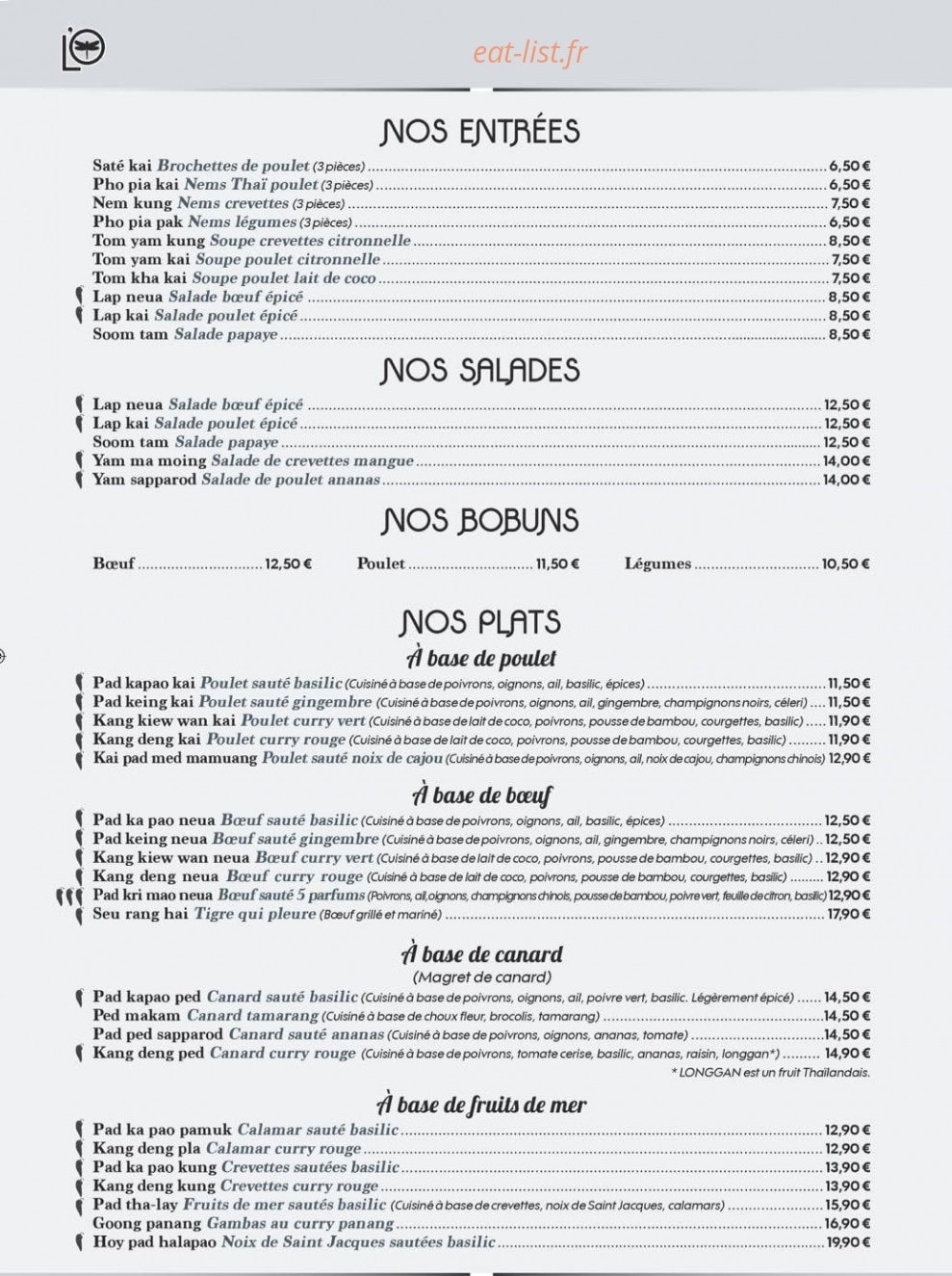 L'osmoze — carte page 2