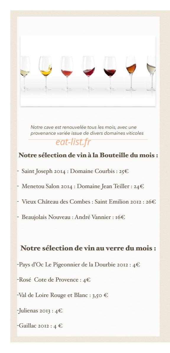 Le Bistrot Des Puces — carte page 4