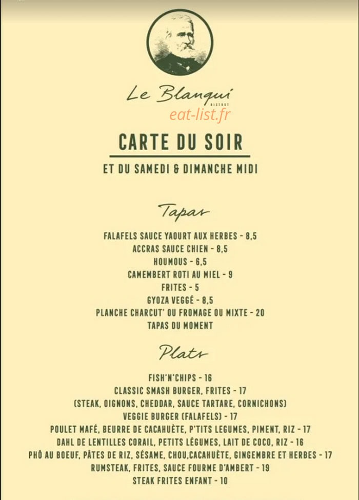 Le Blanqui — carte page 1