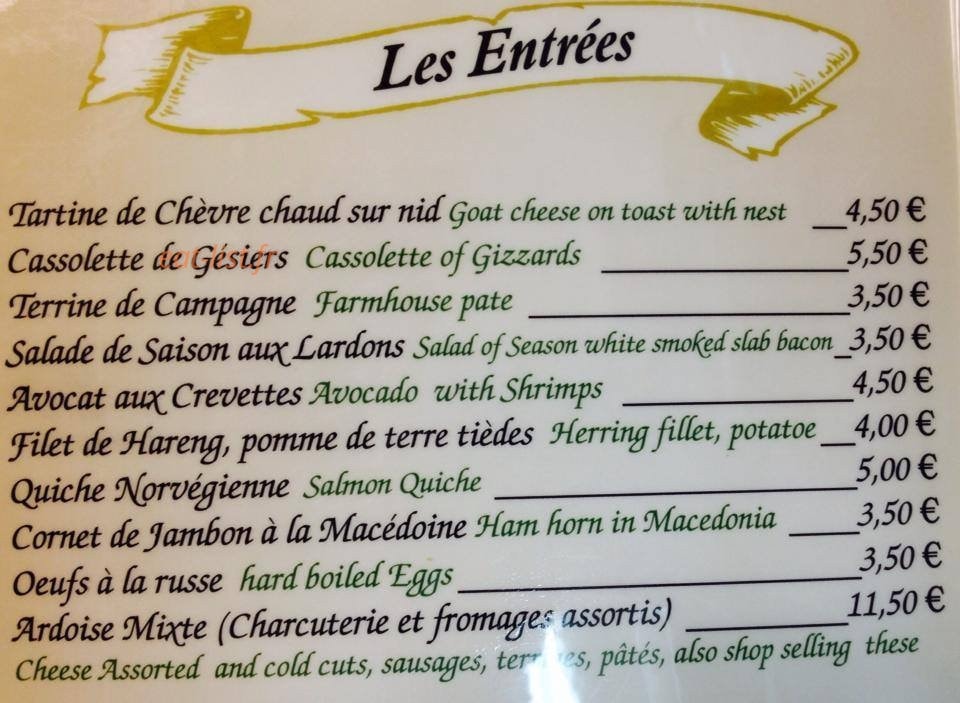 Le Montmartre — carte page 2