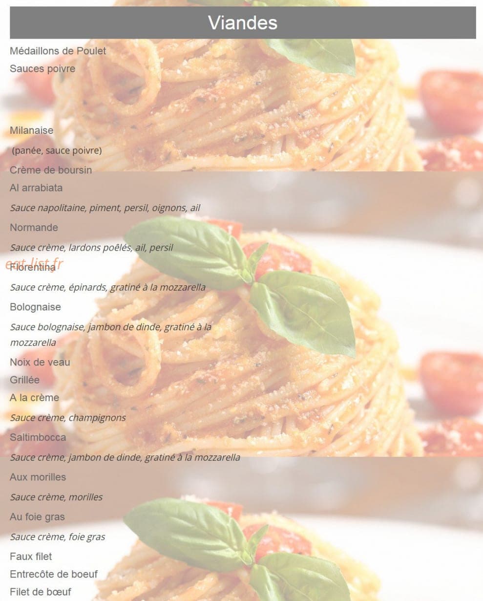 O'Papa — carte page 3
