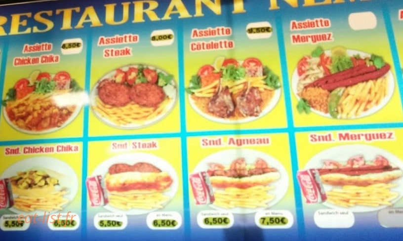 Restaurant Nemrut — carte page 2