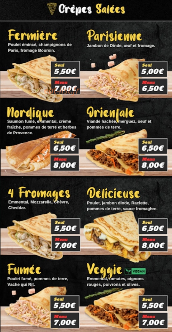 The 100% — carte page 3