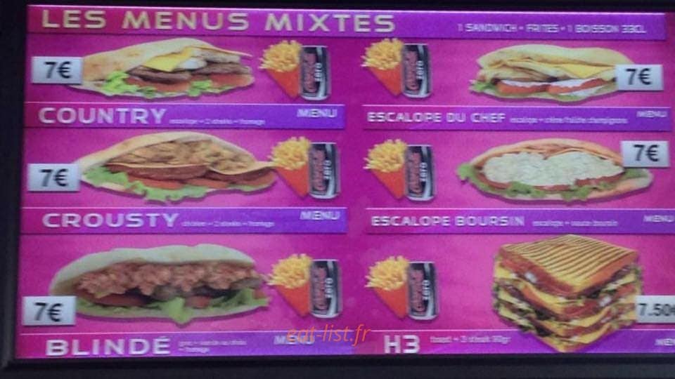 Ziano Food — carte page 2