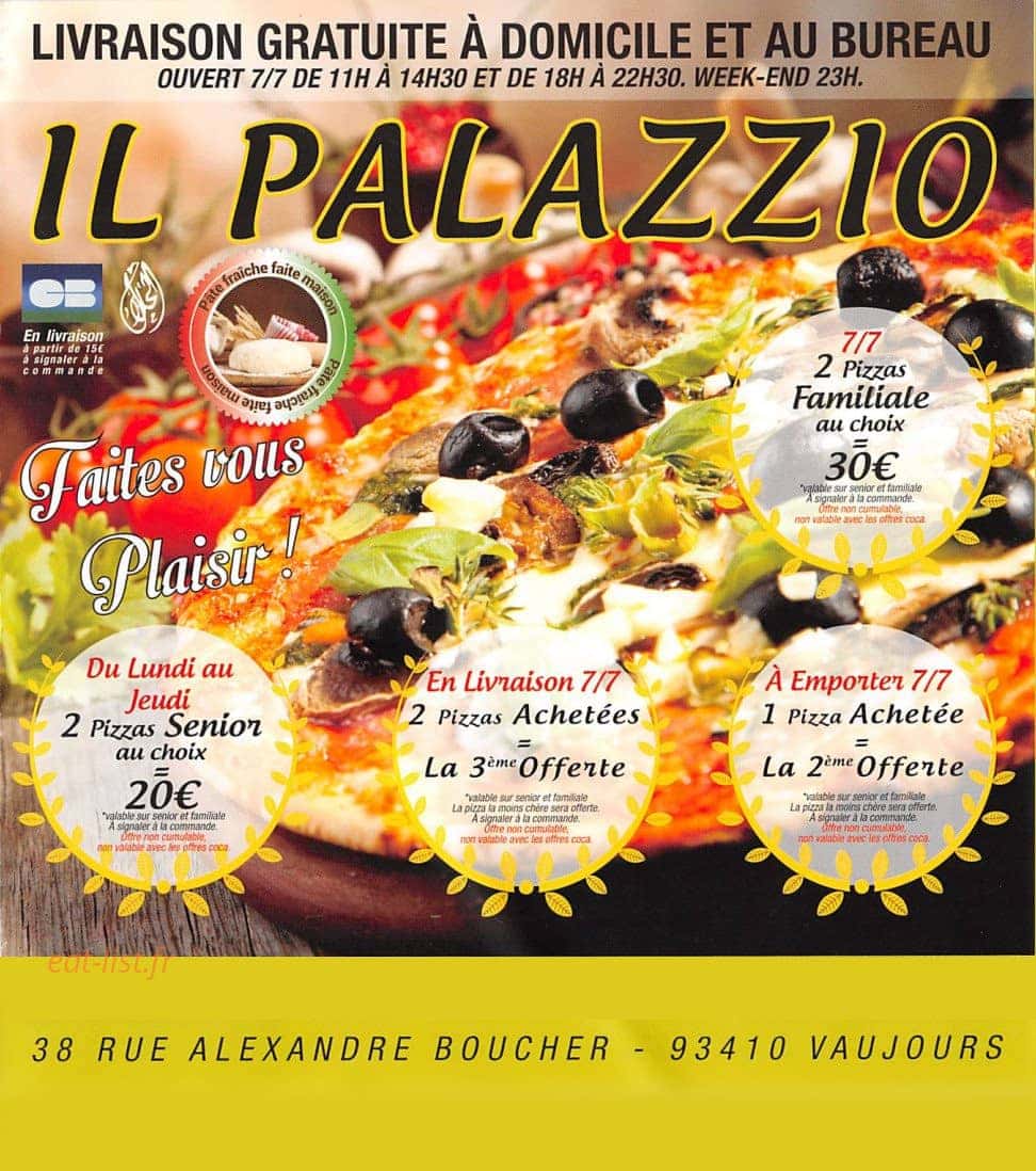 Il Palazzio — carte page 1