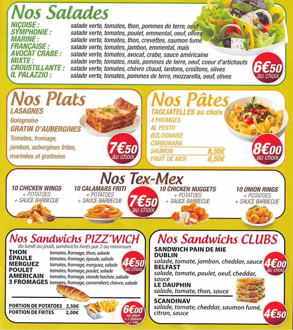Il Palazzio — carte page 3