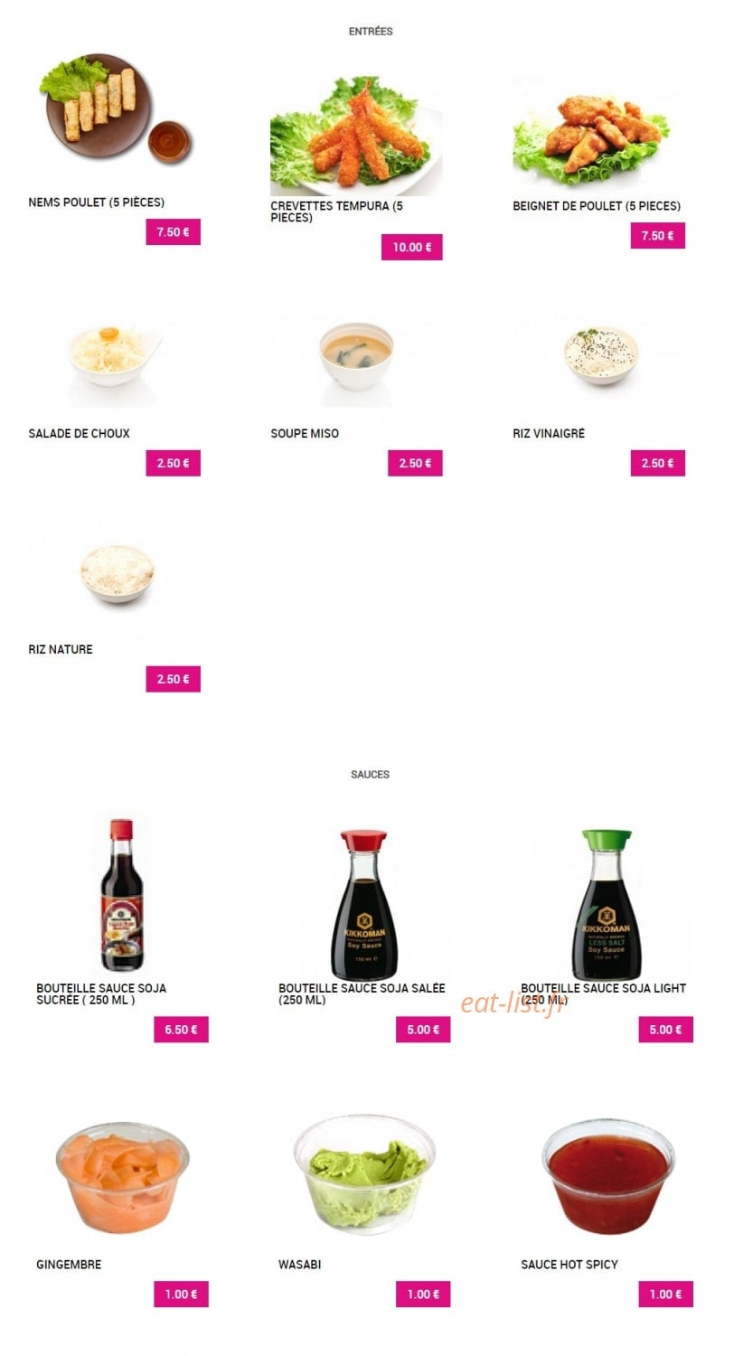 Sushi Plaza — carte page 15