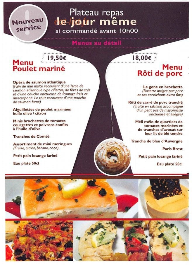 Entre 2 pains — carte page 6