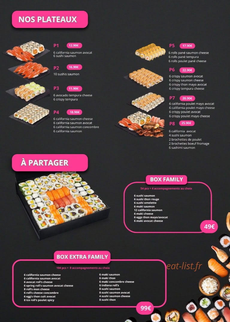 Jap N’Wok — carte page 4