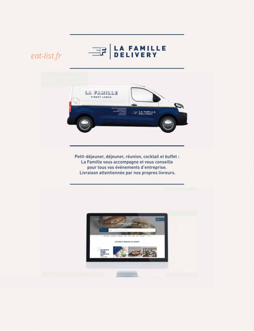 La Famille Finest Lunch — carte page 45