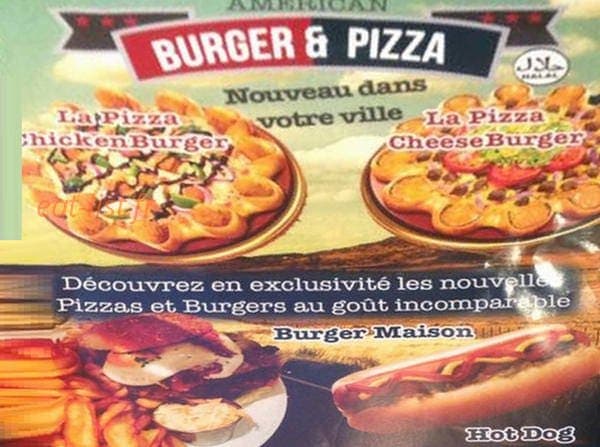 Le American Burger — carte page 1