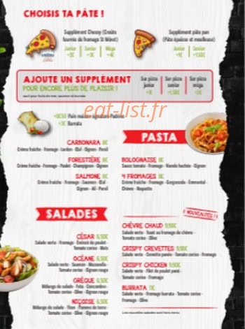 Padrino Pizza — carte page 5