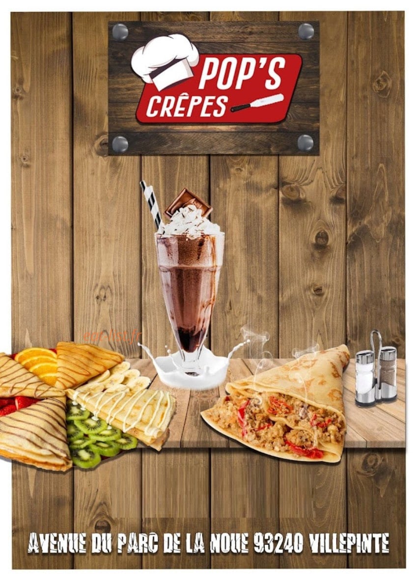 Pop's — carte page 1