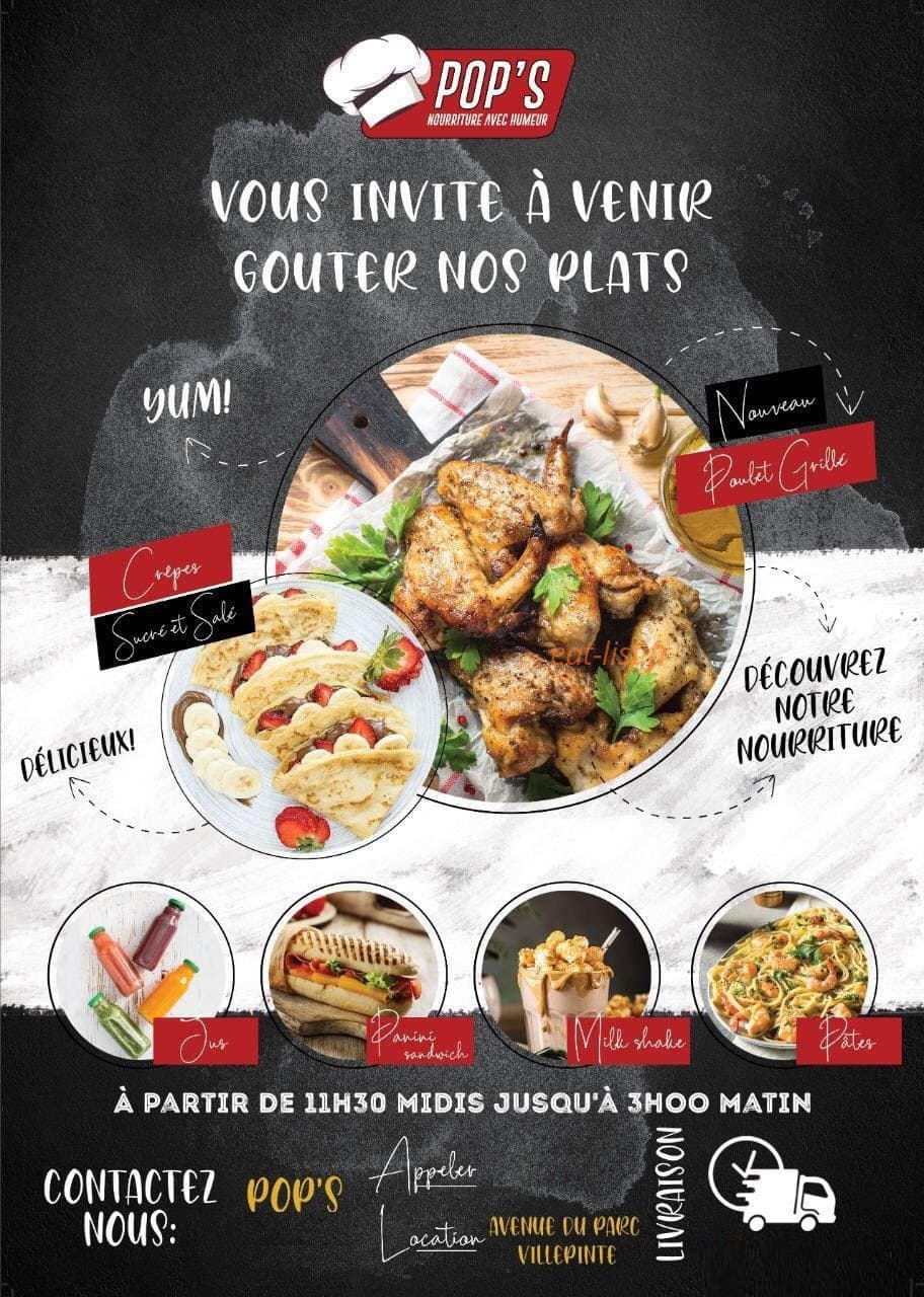 Pop's — carte page 4