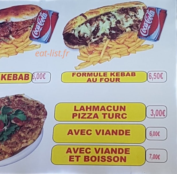 Restaurant Istanbul — carte page 4