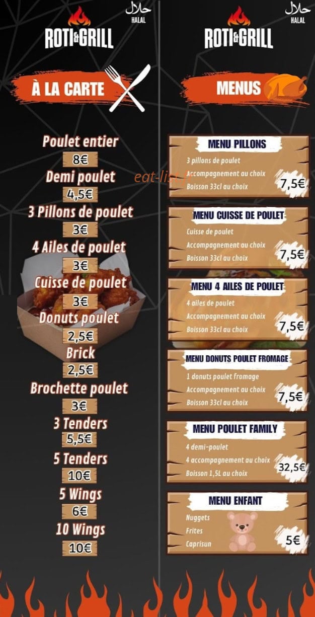 Roti&Grill — carte page 2