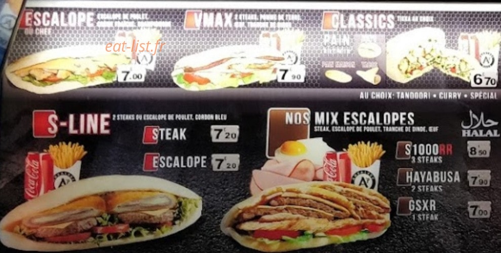 Andalouz Pizza — carte page 3