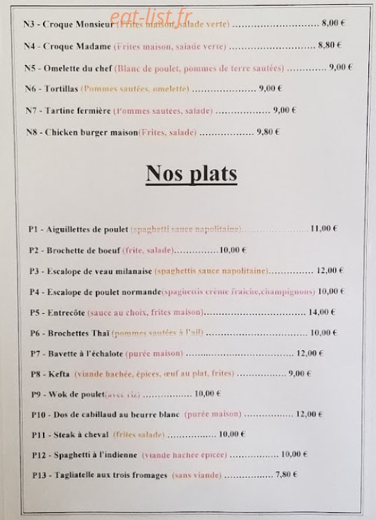 Le Temps Perdu — carte page 2