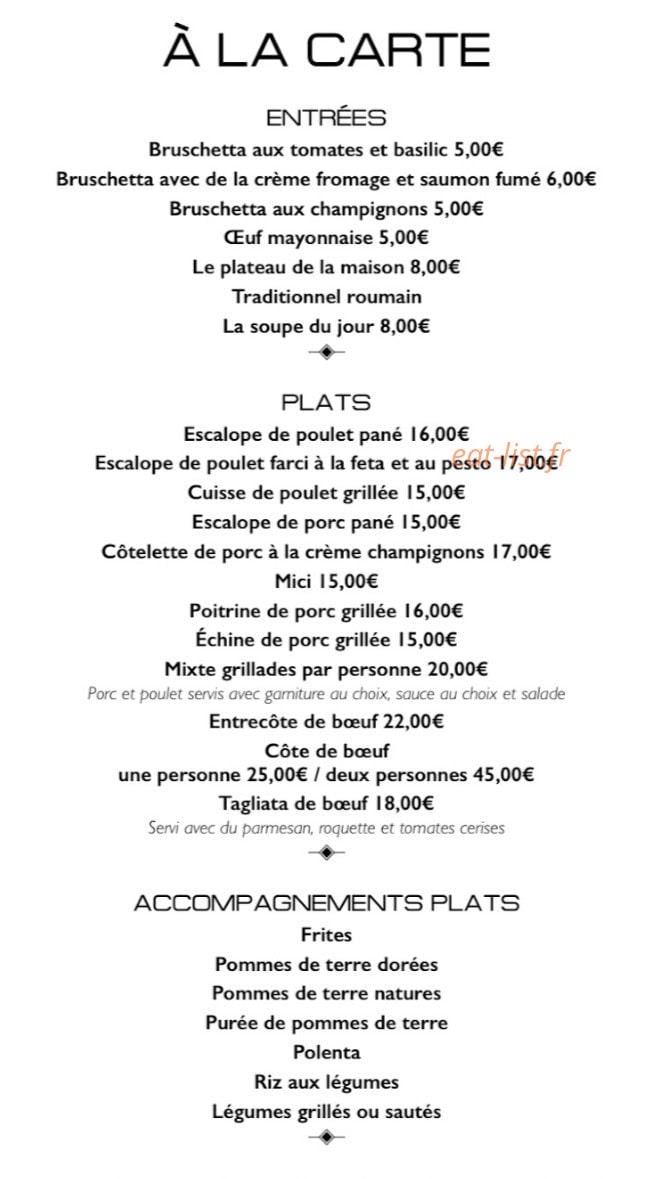 Les Deux Copines — carte page 2
