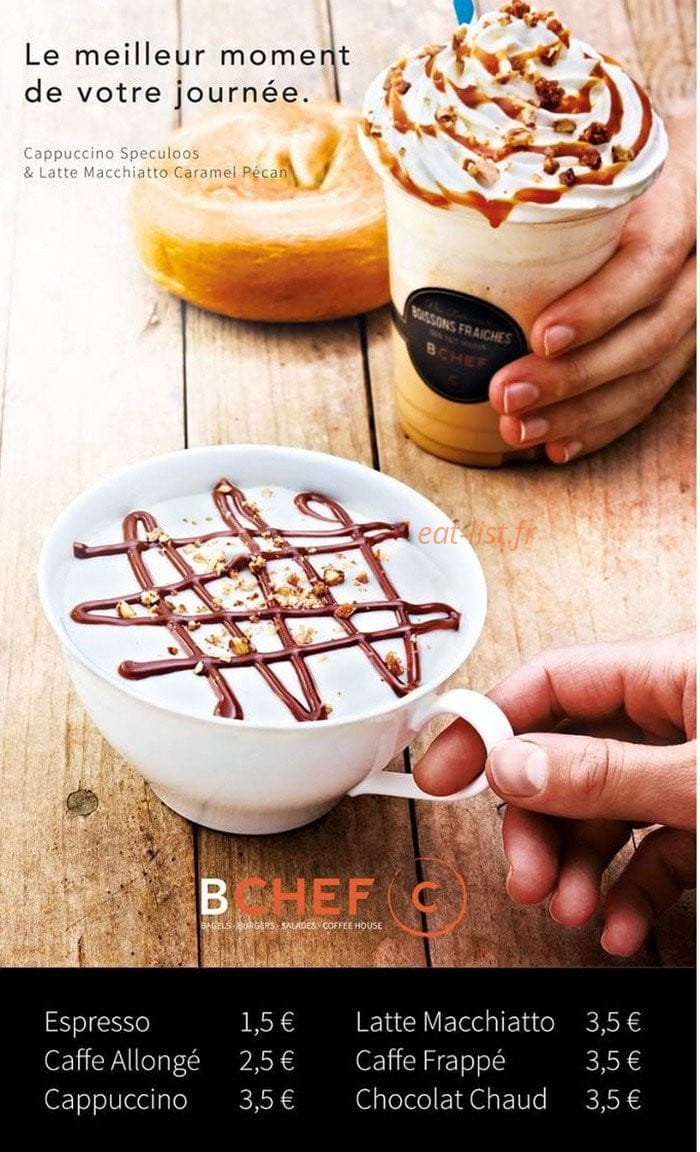 Bagel Chef — carte page 4