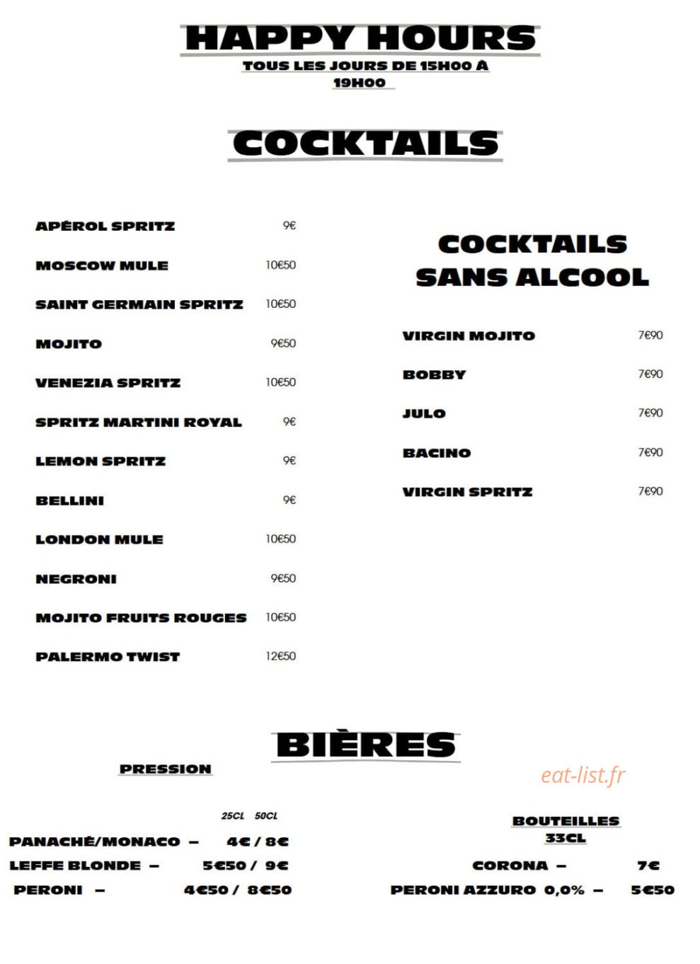 L’inattendu — carte page 5