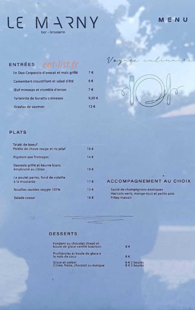 Le Marny — carte page 1