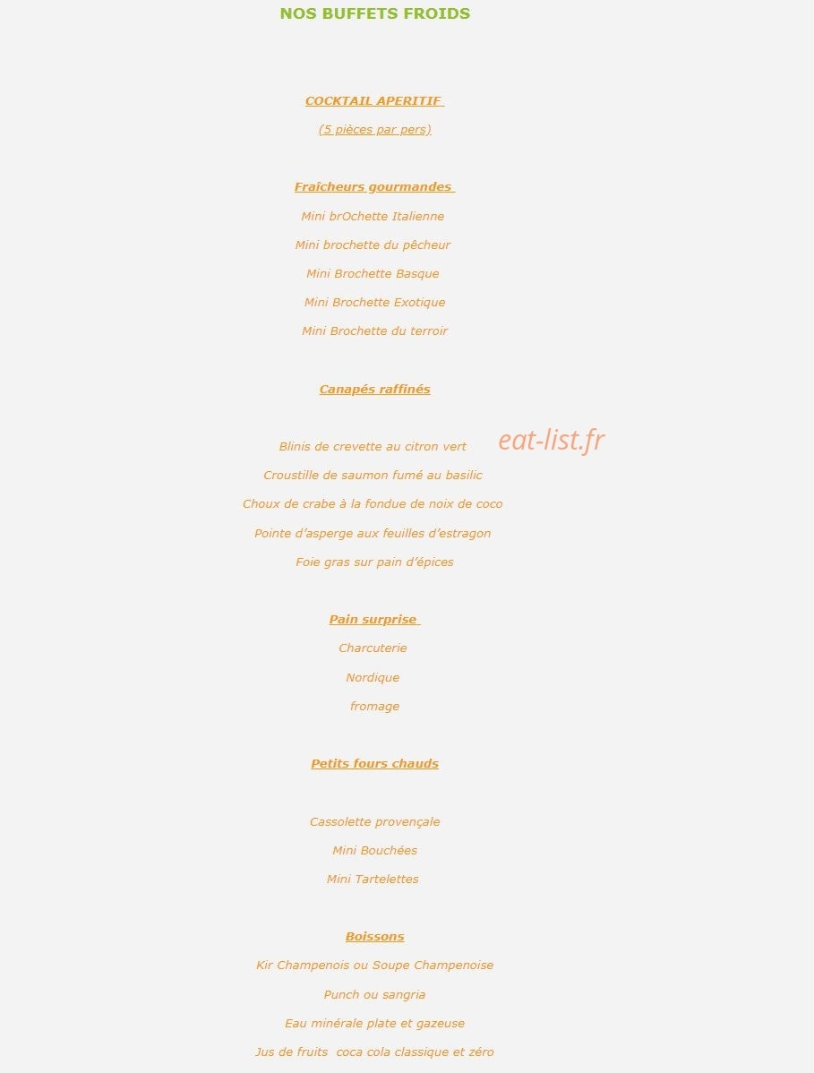 La cremaillere — carte page 5