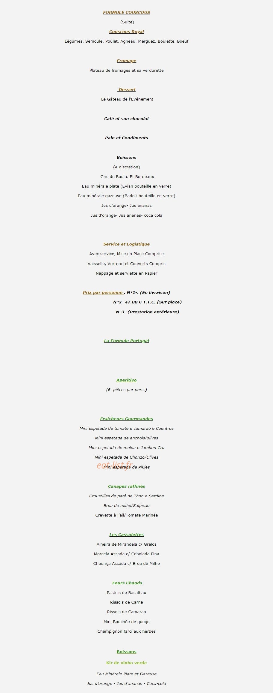 La cremaillere — carte page 17
