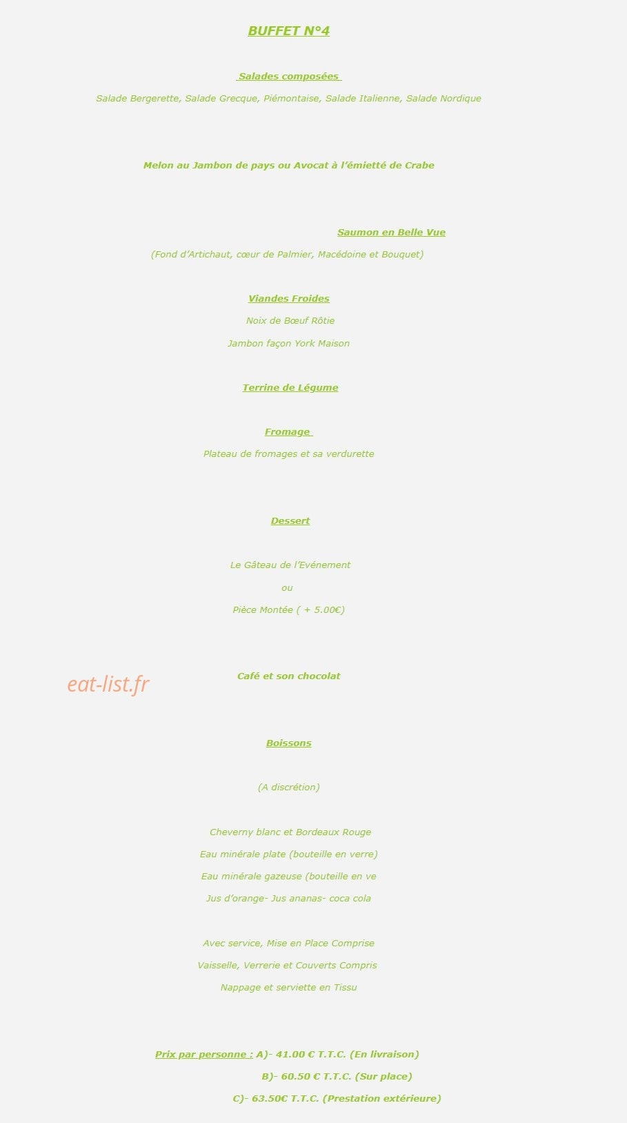 La cremaillere — carte page 7