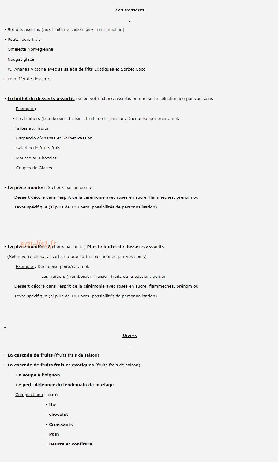 La cremaillere — carte page 22