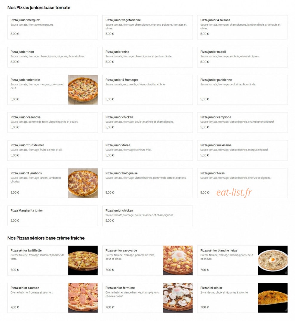 Big Food — carte page 3