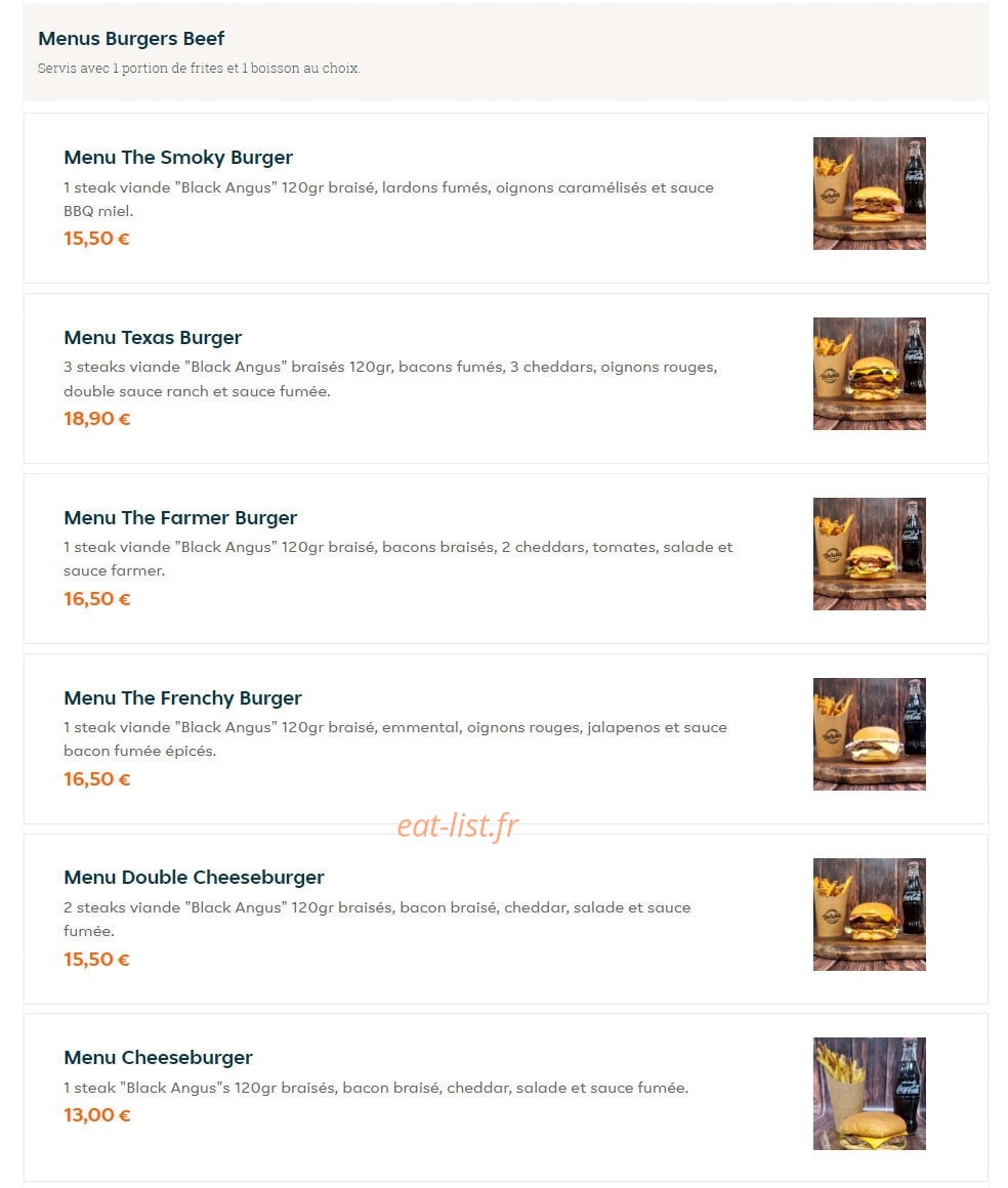 Burchi's — carte page 6